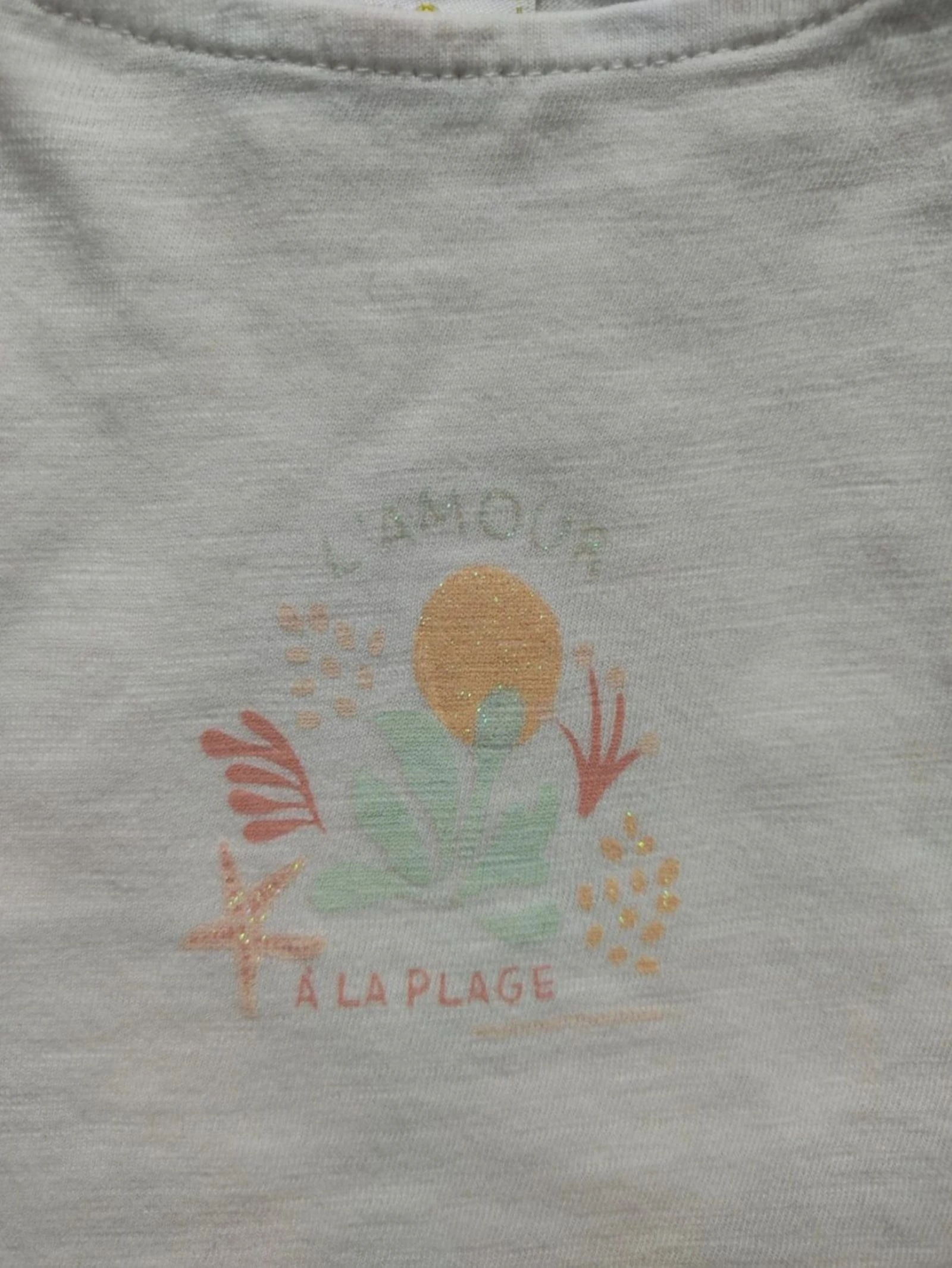 Lote de 3 camisetas de verano TAO y Obaïbi - Talla 6 meses - Muy buen estado – photo 3